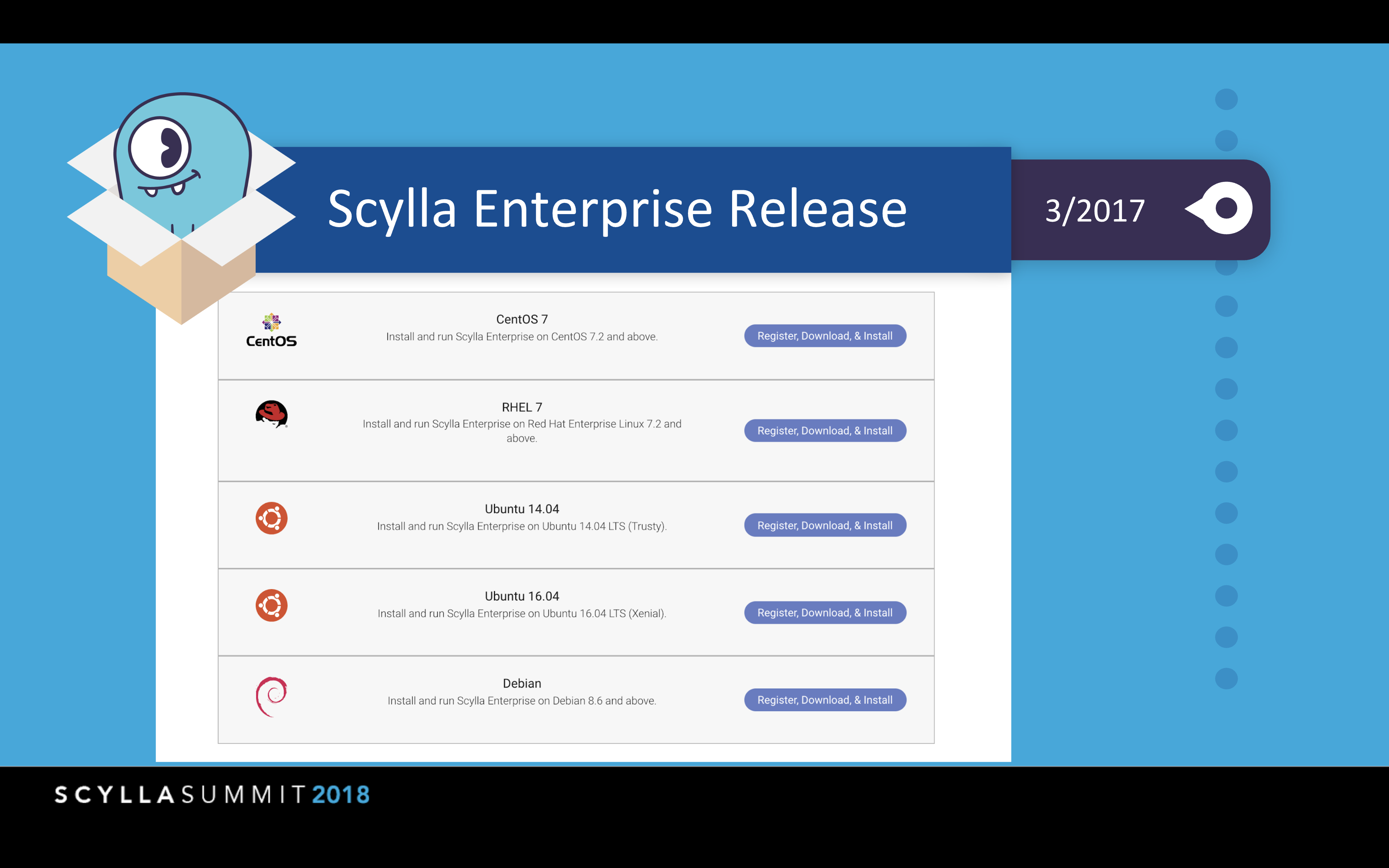 ScyllaDB Enterprise Release Graphic