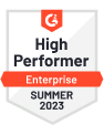 HighPerformer G2 award