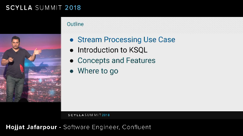 Scalable Stream Processing with KSQL, Kafka and ScyllaDB