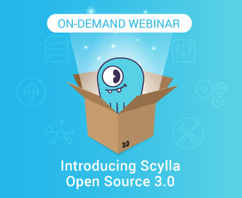 ScyllaDB 3.0 on-demand webinar image