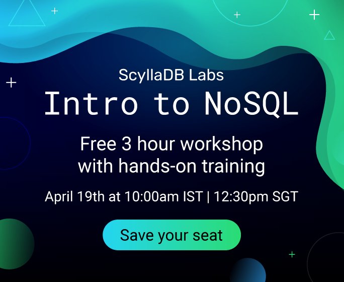ScyllaDB Labs: Intro to NoSQL image