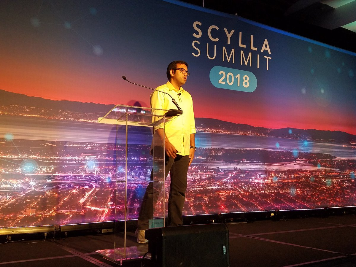 Grab's Aravind Srinivasan at ScyllaDB Summit 2018