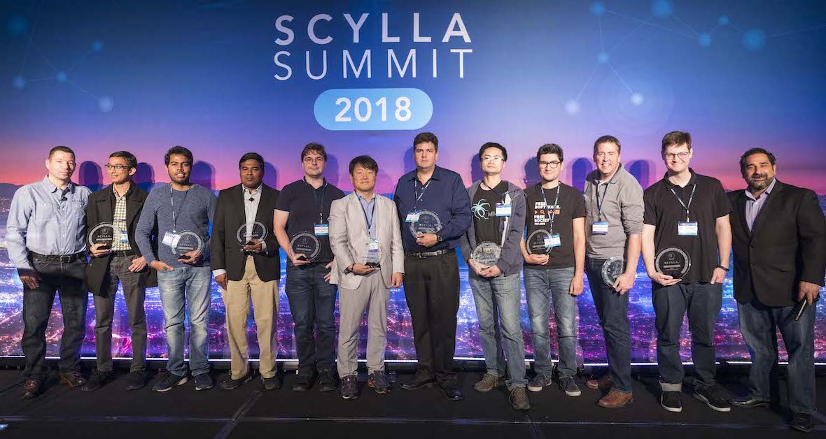 Scylla User Award Winners 2018