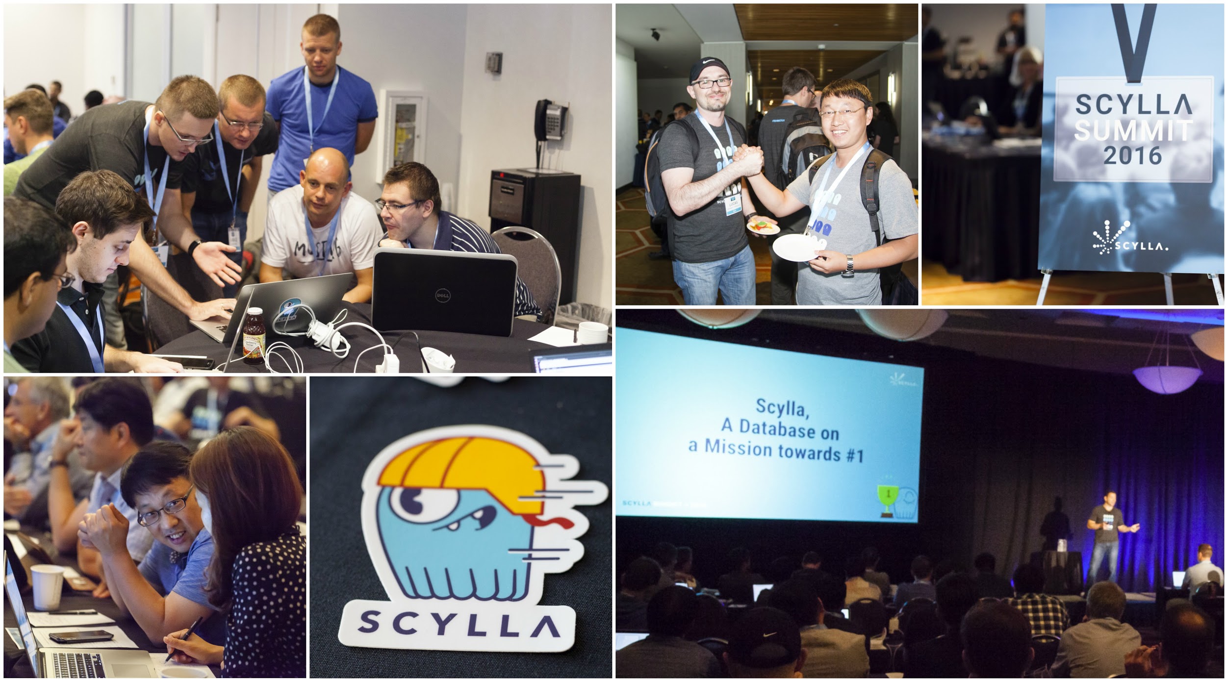 ScyllaDB summit pics
