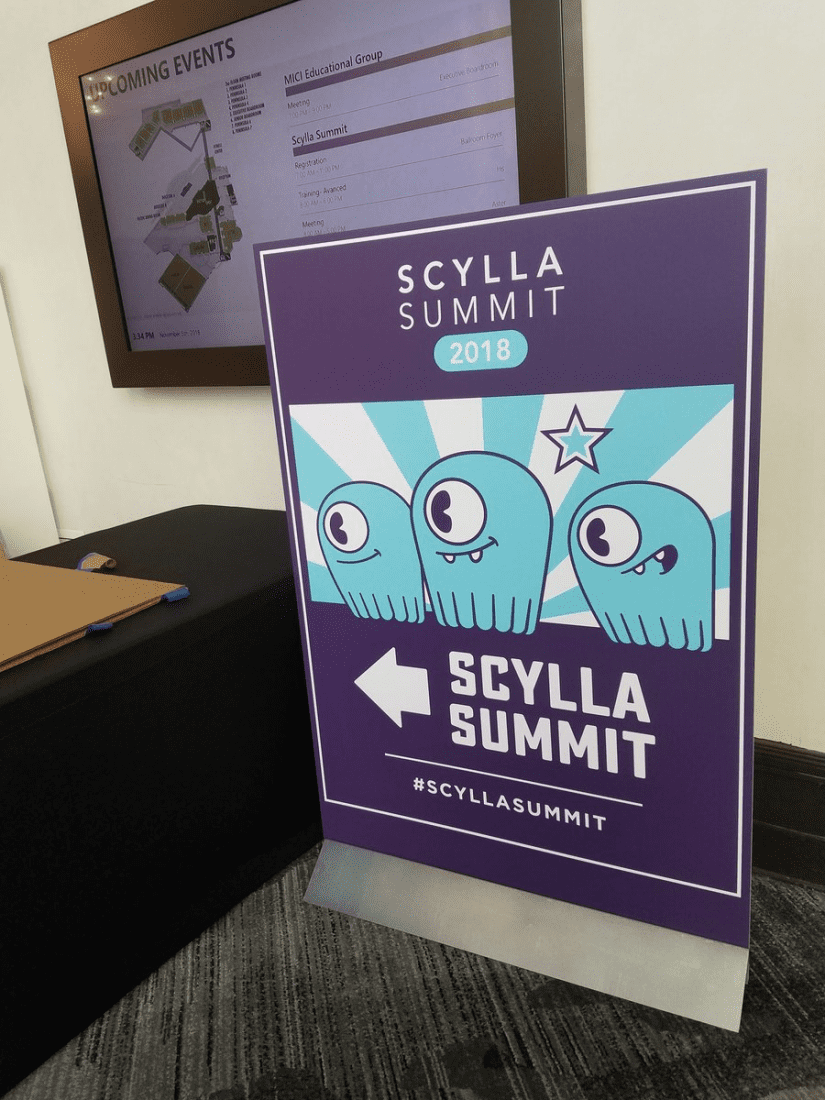 ScyllaDB Summit 2018 Banner