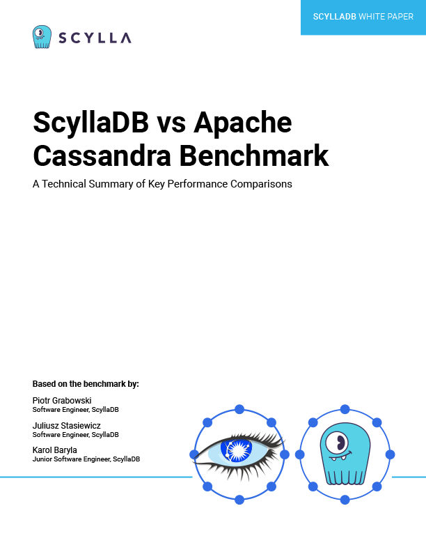 ScyllaDB vs Apache Cassandra Benchmark Thumbnail image